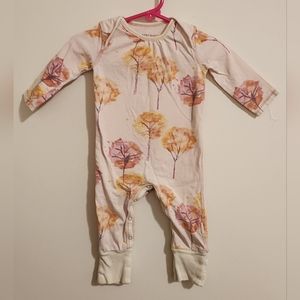 EUC Burt's Bees Baby Pajamas 0-3m